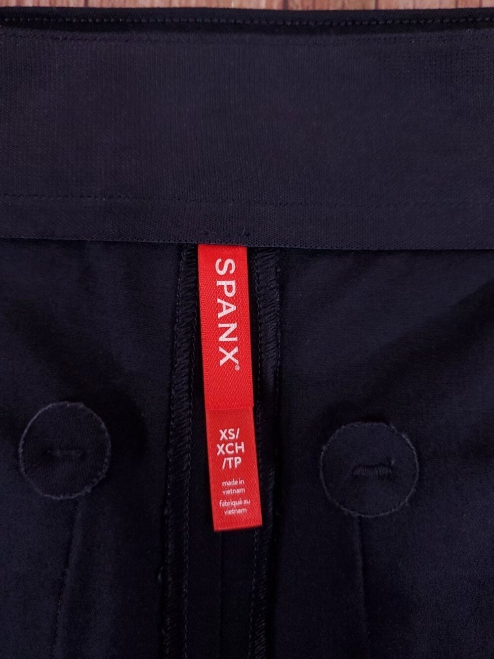 *READ* NWT Spanx Womens Size XS Polished 4" Shorts Pull On Navy Blue 20368R - Picture 8 of 16